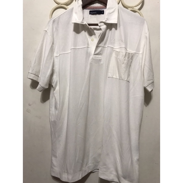 Nautica polo衫（布領）Size XL，肩50、胸60、長73公分