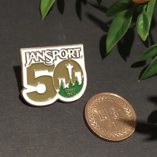 JanSport 50週年 紀念徽章 徽章 帽徽