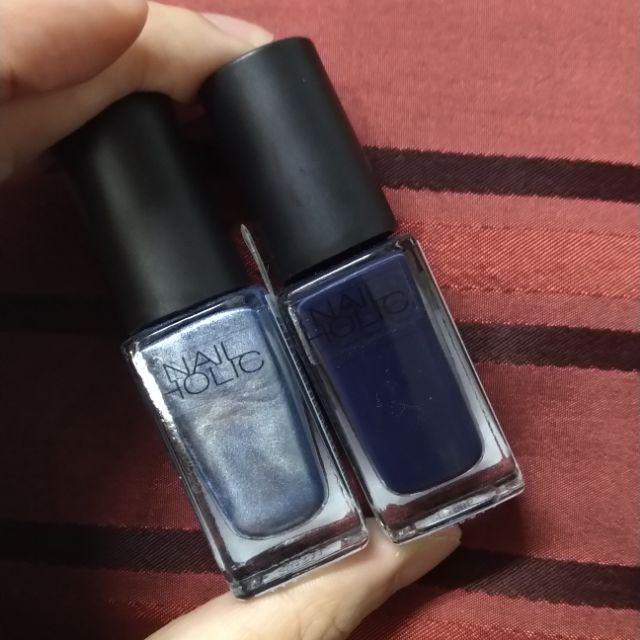 Nail Holic 指甲油 金屬藍 暗黑藍 蝦皮購物