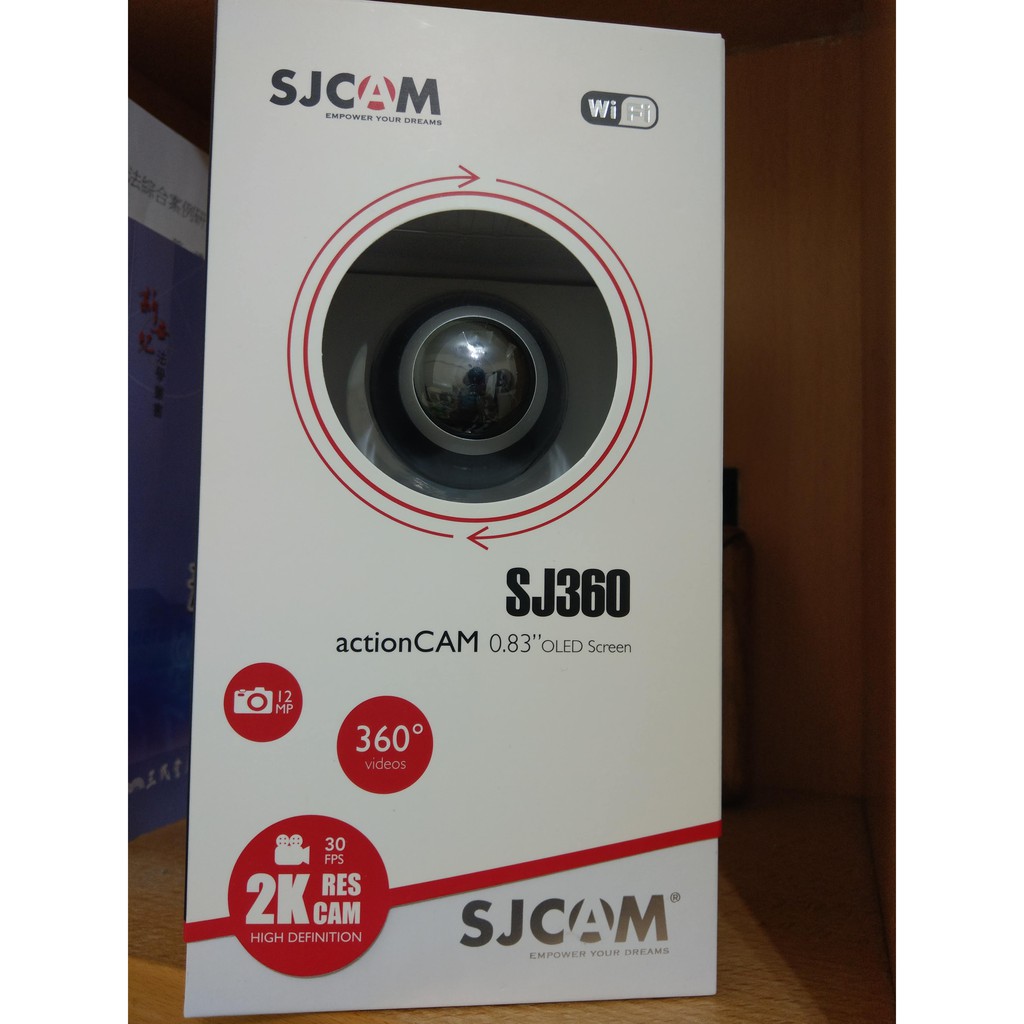 《挑戰最低價》SJCAM SJ360 360度 全景相機 2K SONY感光 防偽標籤 公司貨 現貨