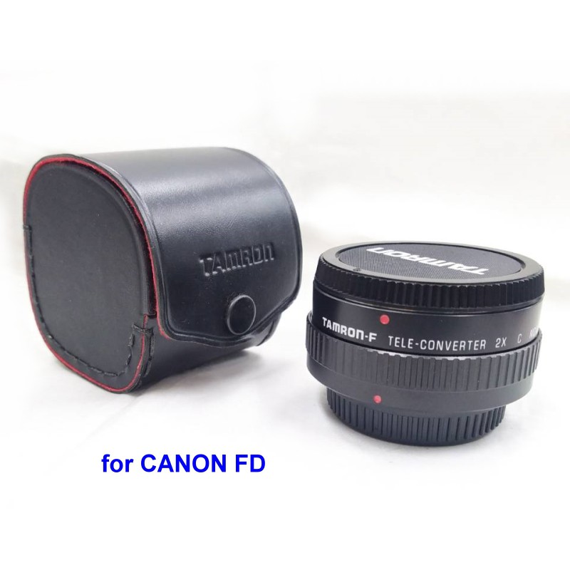 [倉庫一角] 二手Tamron 2X TELE-CONVERTER 手動鏡頭2倍加倍鏡for CANON FD