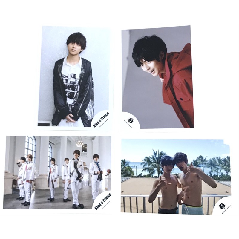 特價y239 官方4張shop 照片 King Prince 永瀨廉 高橋海人岸優太平野紫耀神宮寺勇太l 7 11 蝦皮購物