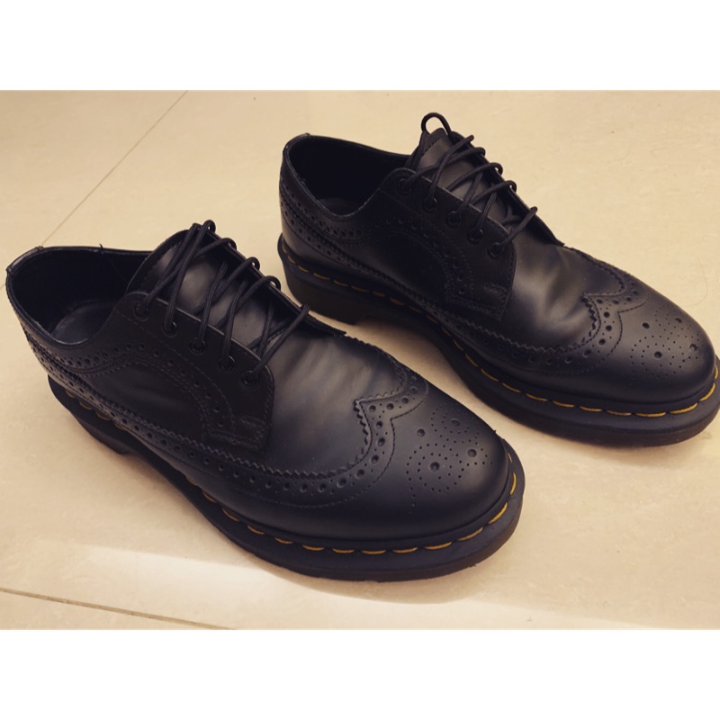 Dr martens 3989 雕花鞋 牛津鞋 5孔 馬丁鞋 男鞋 二手