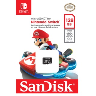 現貨 Nintendo Switch 專用 SanDisk 記憶卡 128 GB