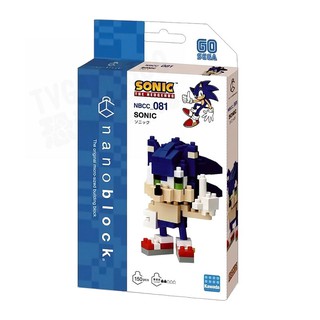河田積木 NANOBLOCK 索尼克 音速小子 SEGA SONIC 29週年 迷你積木 微型積木 NBCC-081