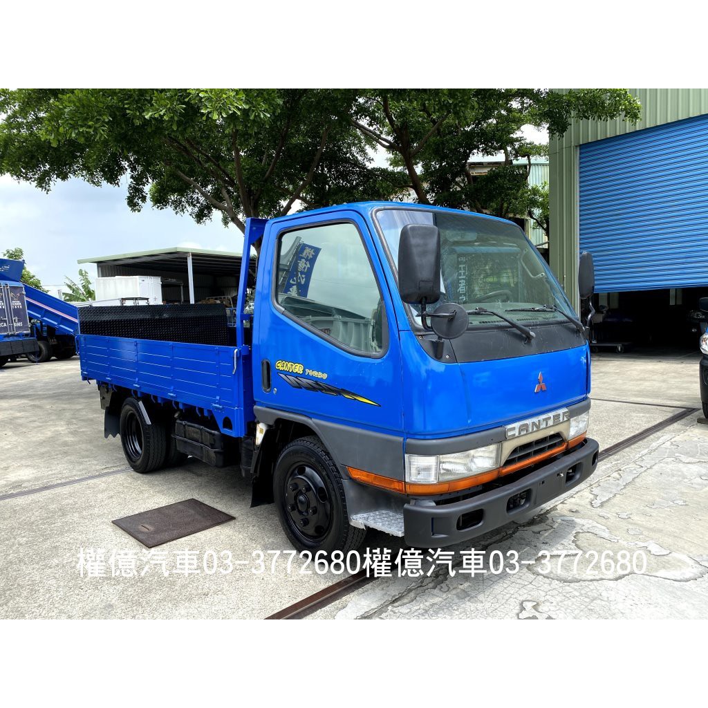 2003年升降尾門三期堅達6輪貨車canter 3 49噸三噸半柴油貨車10尺半10 5尺尾門貨車 蝦皮購物
