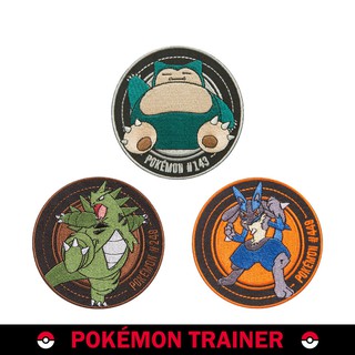 【OUTDOOR】Pokemon寶可夢聯名款訓練家系列電繡布章(三入)-人氣寶可夢 ODGO20C17