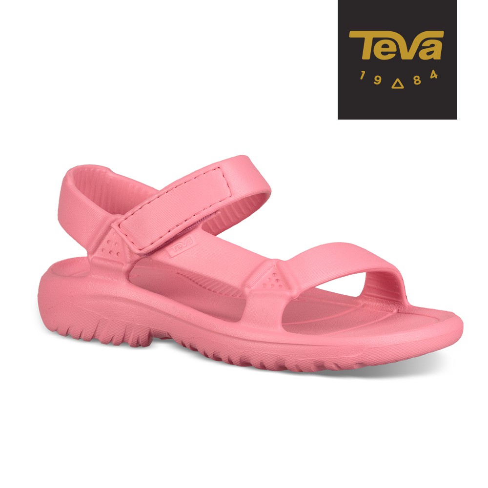 【TEVA】幼/中童 Hurricane Drift 水陸輕量涼鞋/雨鞋/水鞋/童鞋-檸檬粉紅 (原廠現貨)