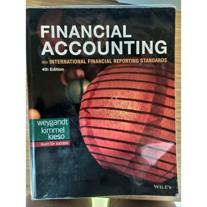 Financial Accounting 4版 Wiley（初級會計用書）