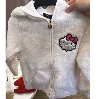 KILARA 日本專櫃品牌HELLO KITTY白色外套