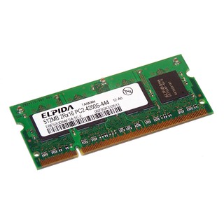 【TurboShop】原廠 ELPIDA 爾必達筆記型 512MB DDR2 PC2-4200S 533MHz 雙面顆粒