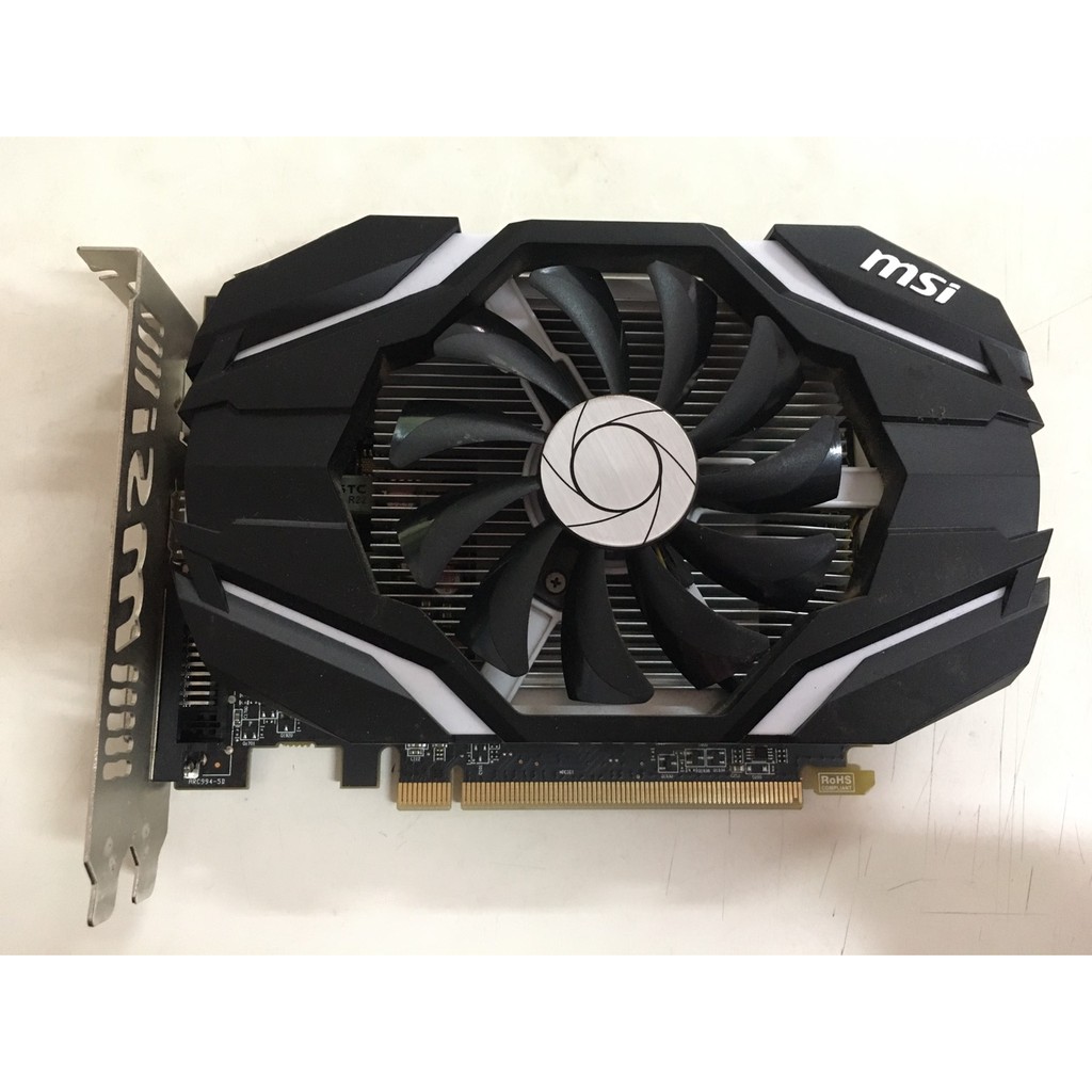 微星 MSI Radeon RX460 4G OC顯示卡<二手良品>