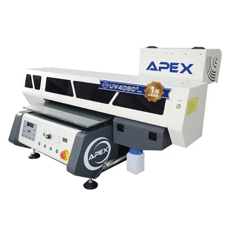 (9.9新 保固中 二手)APEX UV4060 桌上型UV數位印刷機（內含圓型製具）誠可議 原價486000