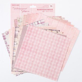 陌墨鹽系復古格子布方眼背景紙色彩圖書館手帳拼貼裝飾素材紙包 蝦皮購物