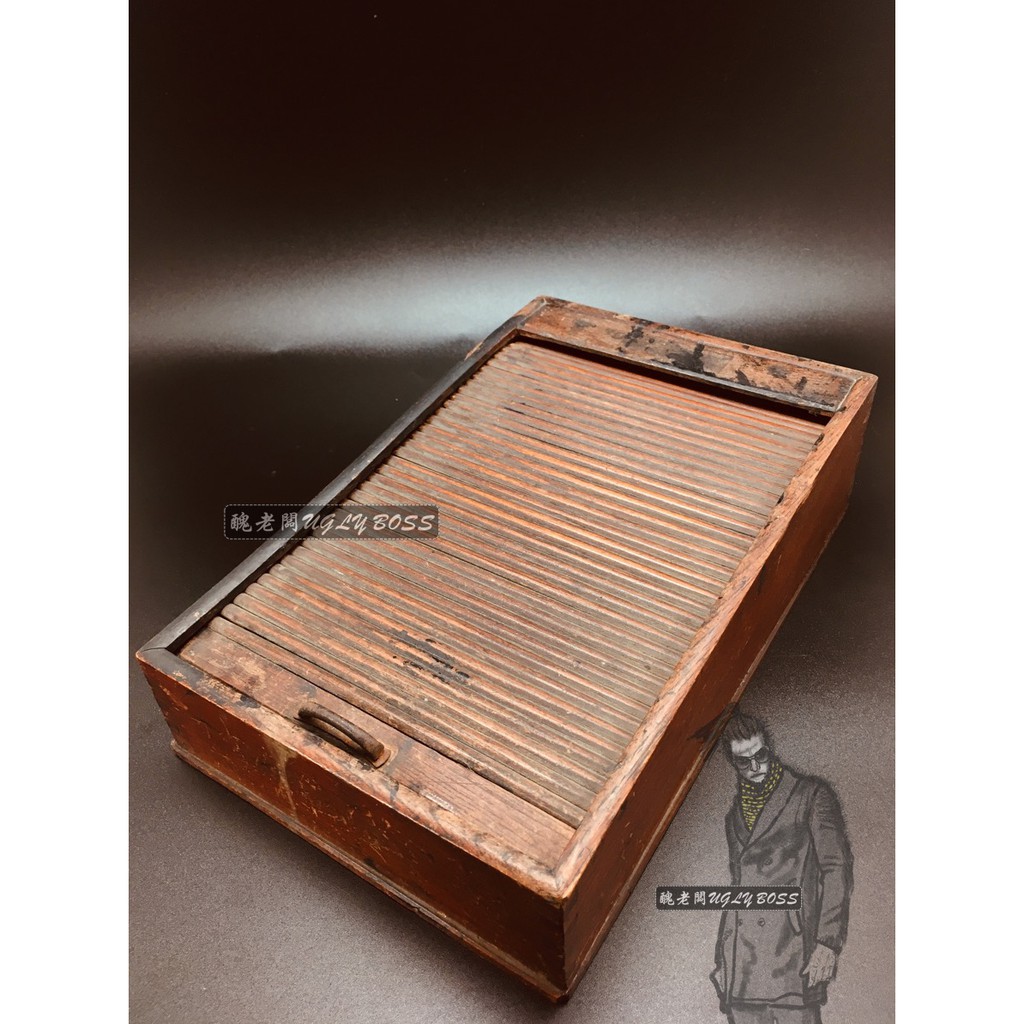 醜老闆選物 1925年代 日治時期 古董蛇腹式三開形硯箱收納箱附墨瓶收納收藏陳列擺飾珍品 蝦皮購物