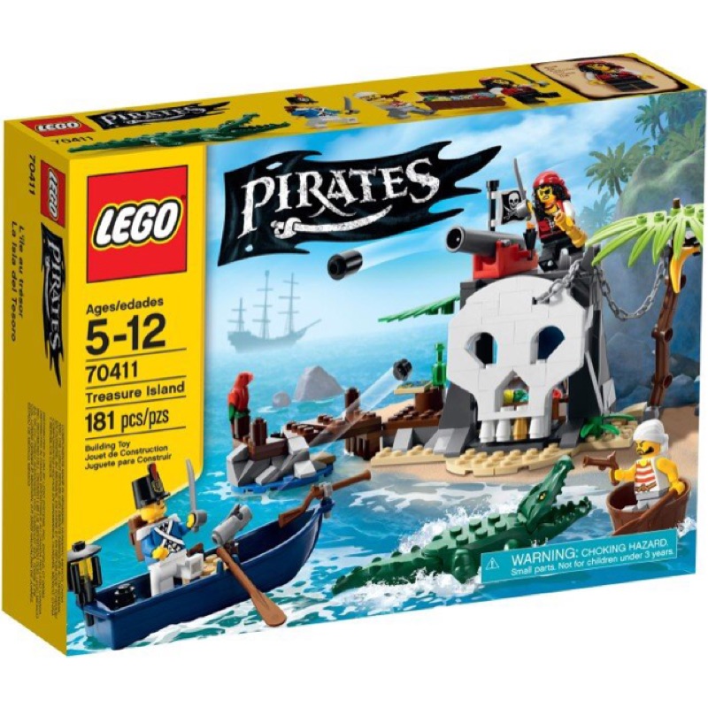 《蘇大樂高》LEGO 70411 海盜小島（全新）