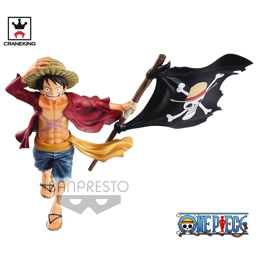 海賊王海賊旗one Piece Magazine Figure 魯夫代理版22公分高 全新正版 有現貨 蝦皮購物