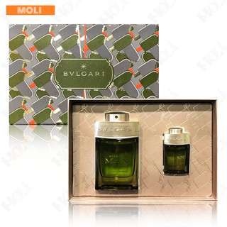 ✿ MOLI莫麗 ✿下單請先聊聊‼ BVLGARI 寶格麗城市森林男性淡香精 100ml+15ml禮盒