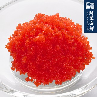 【阿家海鮮】紅魚子魚卵(紅)－500g±10%/盒(柳葉魚卵)