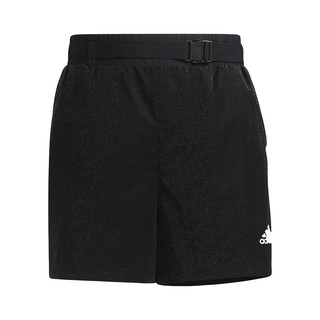 Adidas STR SHORTS WV 女 黑 運動 休閒 短褲 GP0644