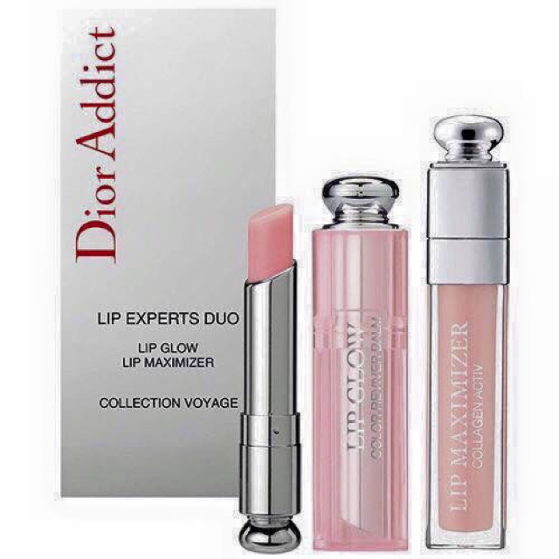 Dior專櫃粉色變色護唇膏