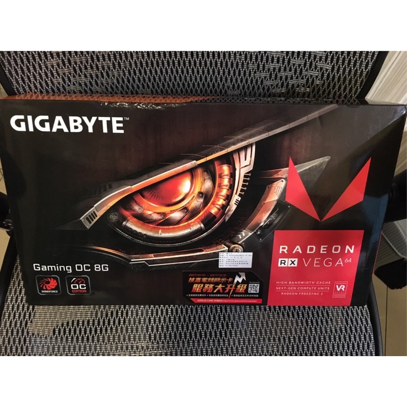 技嘉Radeon RX VEGA 64 GAMING OC 8G (可貼換3060ti | 蝦皮購物