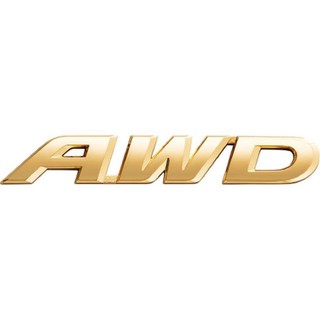 【翔浜車業】HONDA 本田(純正)日規 ALL NEW HR-V 金色AWD標誌(VEZEL)