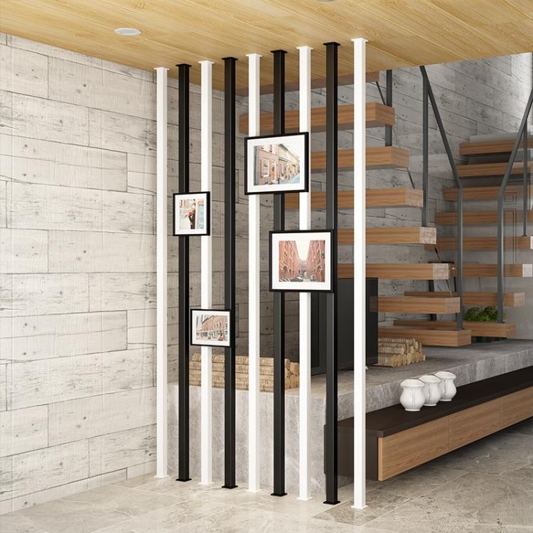 屏風北歐入戶鐵藝隔斷屏風客廳辦公室隔斷設計隔斷牆家用臥室房間分隔 蝦蝦 蝦皮購物