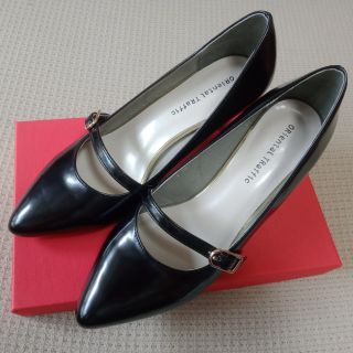 日本 ORiental TRaffic 黑色氣質跟鞋 當季款 5折出清 上班族 約會百搭