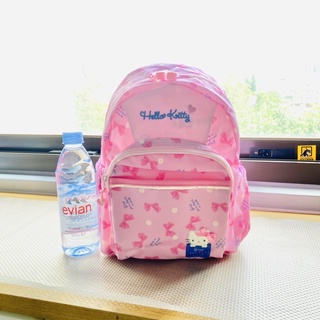 日本Sanrio 三麗鷗正版 凱蒂貓後背包 hello kitty兒童後背包 M號背包 上學書包 旅行背包
