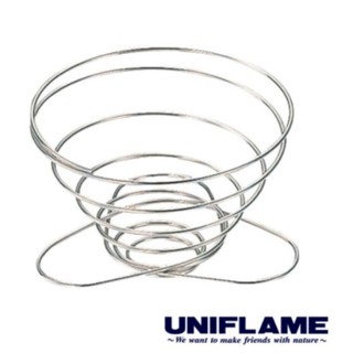 [日本Uniflame]18-8不鏽鋼咖啡濾架-四杯 U664018 露營/咖啡/野餐