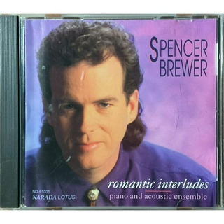 Narada新世紀音樂 Spencer Brewer (Romantic Interludes) 鋼琴演奏CD 美版二手