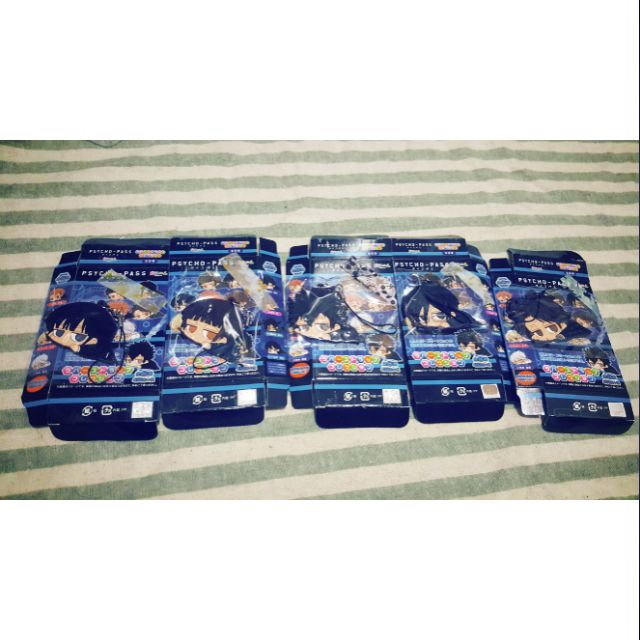 Tsuka Psycho Pass 心靈判官橡膠吊飾六合塚彌生常守朱狡嚙慎也宜野座伸元征陸智己 蝦皮購物