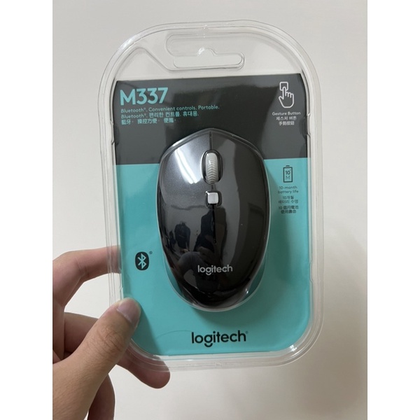 Logitech羅技M337 黑 無線藍芽滑鼠 全新未拆 二手極新 Windows Mac 都可以用~外形精巧~行動便攜
