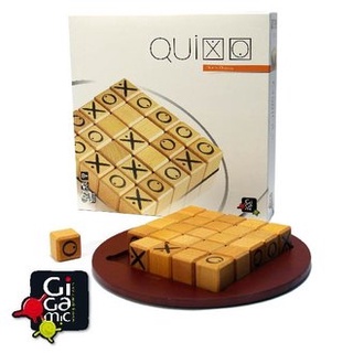 聚聚玩具【正版 】法國桌神 Gigamic 策略桌遊-你推我擠 Quixo
