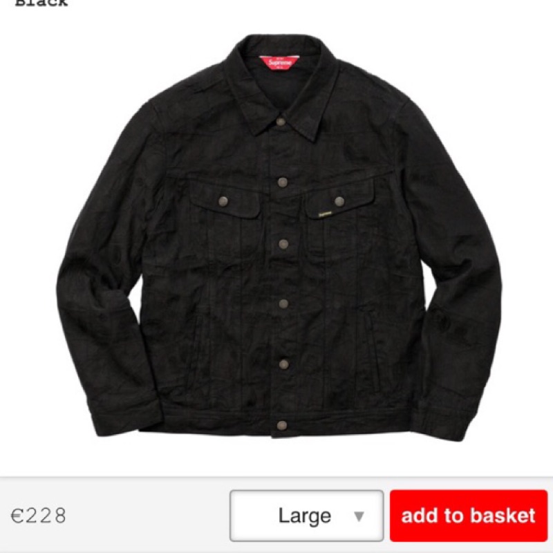 Supreme 美鈔外套 trucker jacket supreme 外套