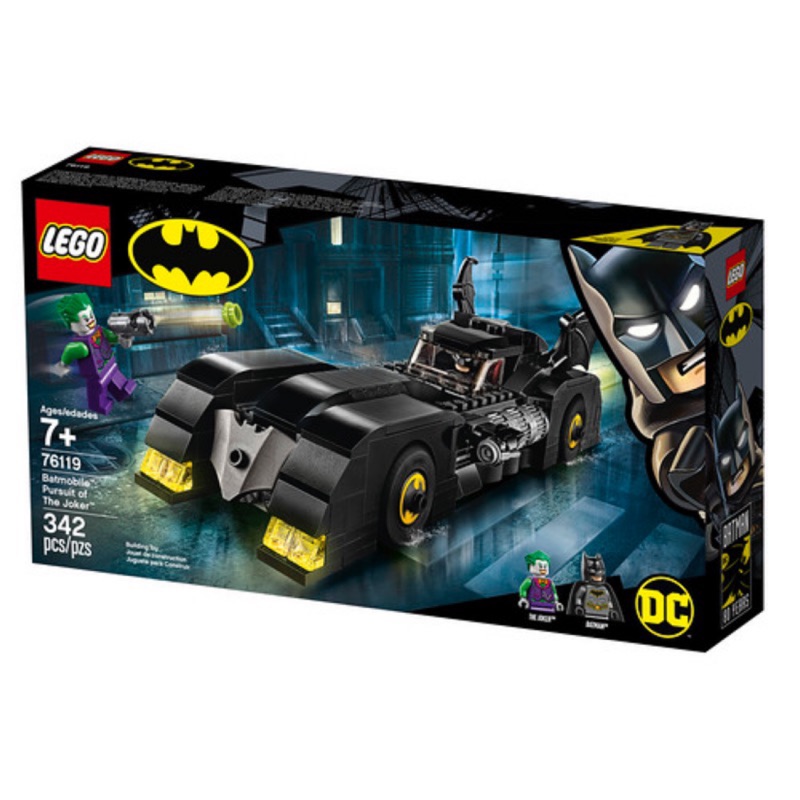 《傑克玩樂高》LEGO 樂高積木 76119 DC 蝙蝠俠 蝙蝠車 追逐 小丑
