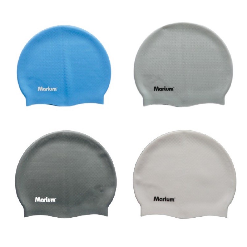 芭比游泳👣Marium防滑顆粒矽膠泳帽3602-共四色