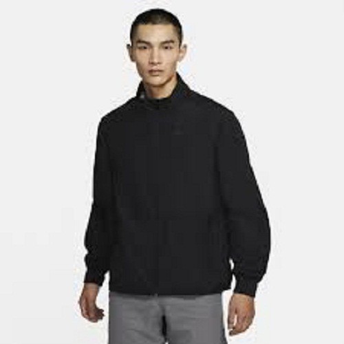 NIKE服飾系列-FLEX HYBRID JKT 男款黑色立領運動外套-NO.CU6739010