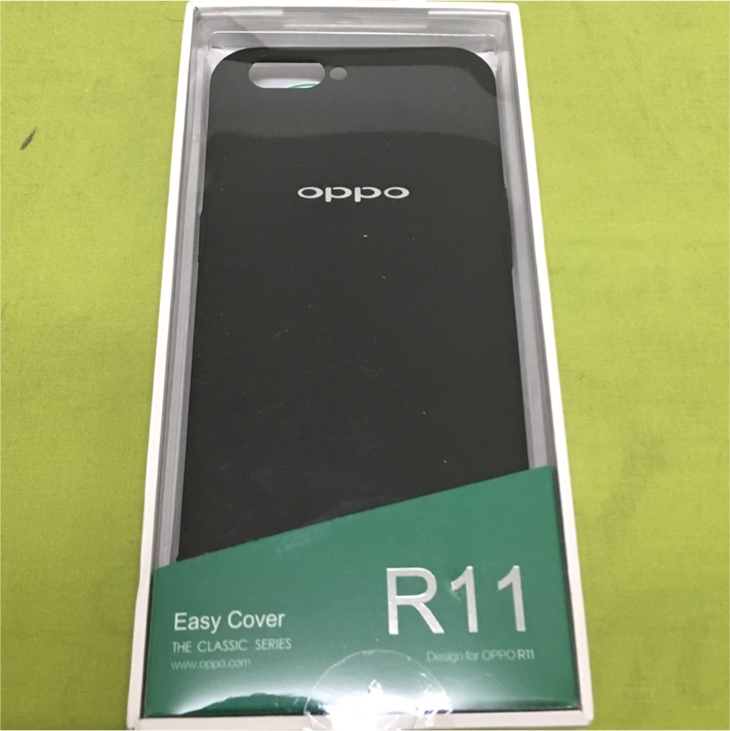 OPPO R11 黑色 原廠手機保護殼  （全新未拆封）