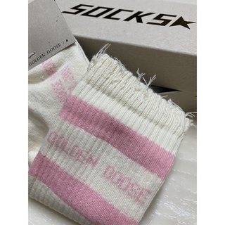 Golden Goose 襪子粉色送超大紙袋