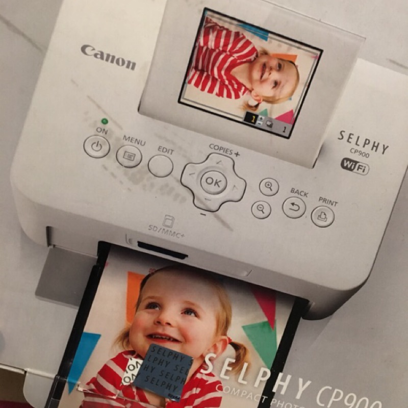 Canon CP900 wifi 熱昇華相片印表機 含盒裝 送一包相紙