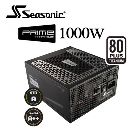 【J.X.P】Seasonic海韻 PRIME 1000W Titanium 模組化線材 鈦級認證 電源 POWER