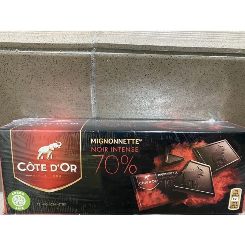 Costco 好市多 Cote D'OR 70%可可黑巧克力 180公克