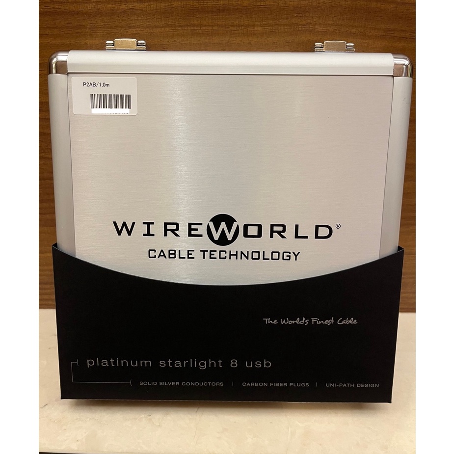 [特價]正品WireWorld Platinum Starlight 8 白金星光8 USB A to B