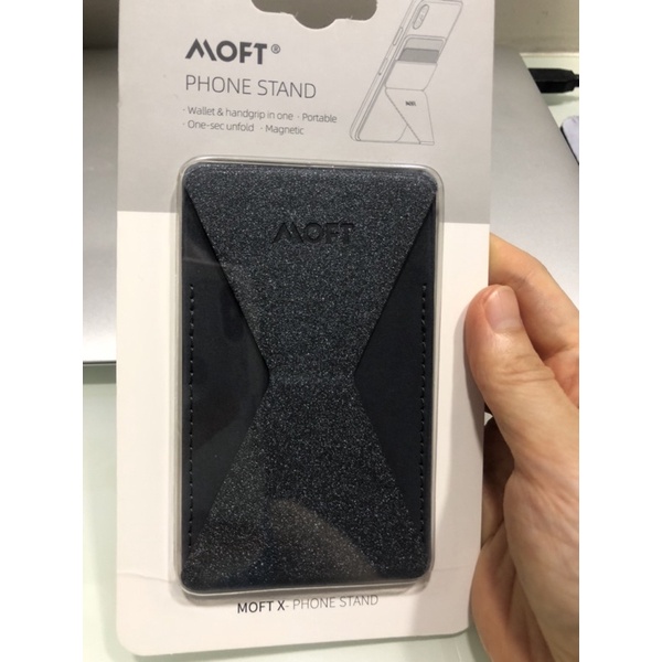 全新未拆 MOFT隱形手機支架 RFID防盜 星空灰