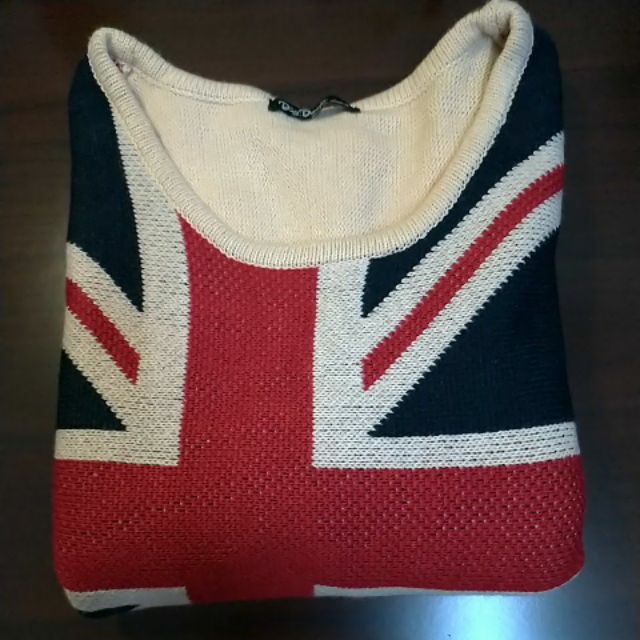 英國國旗厚織質感上衣