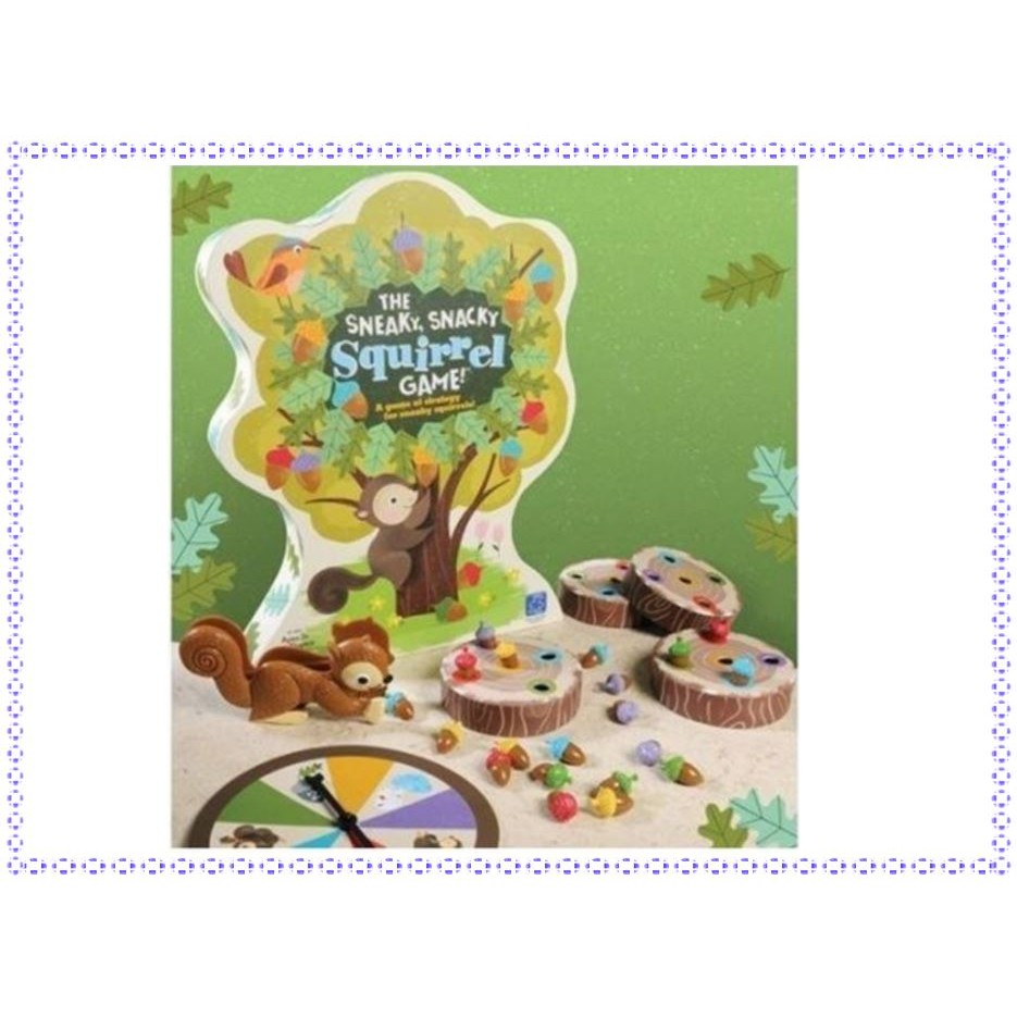 【寶寶王國】桌遊 Educational Insights 小松鼠的橡果爭奪戰 兒童玩具 禮物