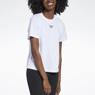 REEBOK CLASSICS SMALL LOGO TEE 短袖T 經典 休閒T 基本款 寬鬆 白色 GK7687