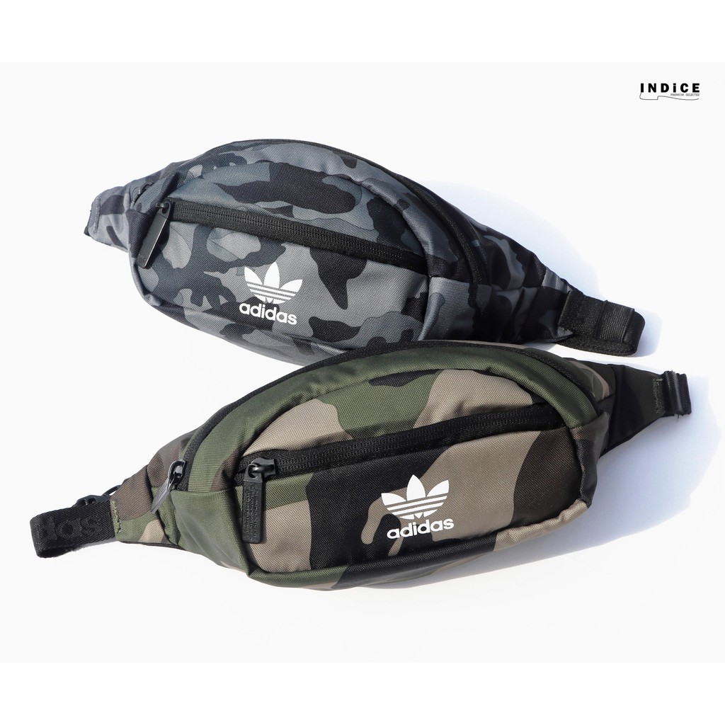 INDiCE ↗ adidas Originals National Waist Pack 肩包 腰包 灰 綠 迷彩